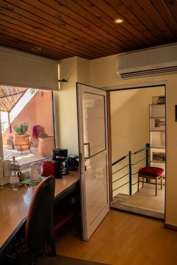 Rooftop With Sea View In Central Rethymno Ngoại thất bức ảnh